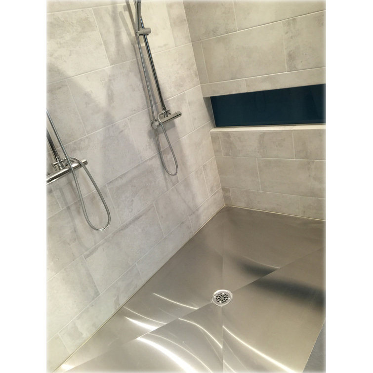 fosk 48'' W 36'' D Rectangular Single Shower Base Wayfair Canada